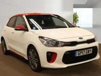 Used Kia Rio 84 HP (61 kW) 2017 White Hatchback