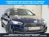Used Audi A5 S-Line 2020 Blue Coupe