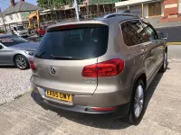 Used VW Tiguan Edition 150 HP (110 kW) 2015 Beige SUV