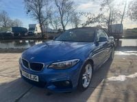 Used BMW 220 M Sport 2016 Blue Cabriolet