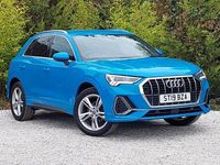 Used Audi Q3 S-Line 150 HP (110 kW) 2019 Blue SUV