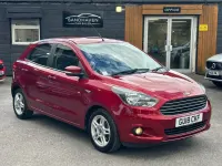 Used Ford Ka Plus Zetec 85 HP (62 kW) 2018 Red Hatchback