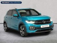 Used VW T-Cross R-line 110 HP (80 kW) 2022 Turquoise SUV
