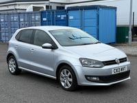 Used VW Polo Match 75 HP (55 kW) 2013 Silver Hatchback
