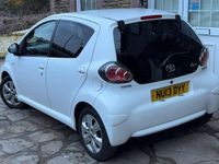 Used Toyota Aygo 2013 White Hatchback