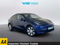 Used Tesla Model Y Long Range AWD 282 kW (384 HP) 2022 Blue SUV