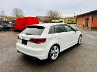 Used Audi S3 Sportback Performance 333 HP (244 kW) 2015 White Hatchback
