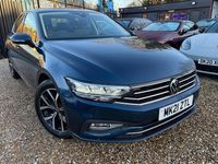 Used VW Passat SEL 150 HP (110 kW) 2021 Blue Sedan