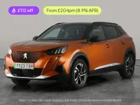 Used Peugeot e-2008 GT 100 kW (136 HP) 2023 Orange SUV