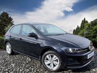 Used VW Polo SE 80 HP (58 kW) 2019 Black Hatchback