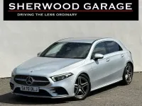 Used Mercedes A200 AMG line 163 HP (119 kW) 2020 Silver Hatchback