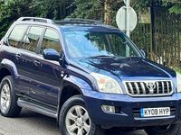 Used Toyota Land Cruiser 173 HP (127 kW) 2008 Blue SUV