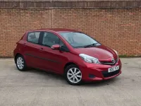 Used Toyota Yaris 2012 Red Hatchback