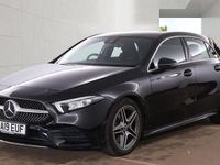 Used Mercedes A190 AMG line 2019 Black Hatchback