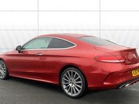 Used Mercedes C200 AMG Line Premium 184 HP (135 kW) 2018 Red Coupe