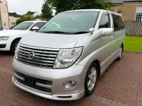Used Nissan Elgrand 2007 Silver MPV