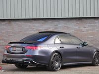 Used Mercedes S500L AMG line 500 HP (367 kW) 2022 Blue Sedan