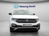 Used VW T-Cross Black Edition 110 HP (80 kW) 2022 White SUV