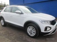 Used VW T-Roc Life 150 HP (110 kW) 2023 White SUV