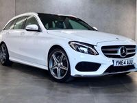 Used Mercedes C200 AMG Line Premium 184 HP (135 kW) 2015 White Estate