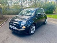 Usado Fiat 500 Lounge 69 HP (50 kW) 2014 Preto Citadino