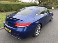 Used Mercedes C200 184 HP (135 kW) 2017 Blue Coupe