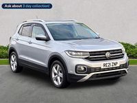 Used VW T-Cross SEL 110 HP (80 kW) 2021 Silver SUV