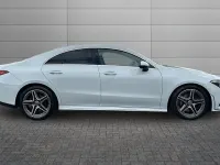 Used Mercedes CLA200 AMG line 161 HP (118 kW) 2022 White Coupe