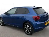 Used VW Polo Match 95 HP (69 kW) 2021 Blue Hatchback