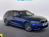 Used BMW 330 M Sport 258 HP (189 kW) 2021 Blue Estate