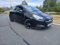 Used Vauxhall Corsa 75 HP (55 kW) 2017 Black Hatchback