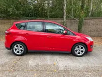 Used Ford C-MAX Zetec 103 HP (75 kW) 2012 Red MPV