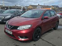 Used Nissan Pulsar Acenta 110 HP (80 kW) 2015 Red Hatchback