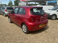 Used Nissan Micra Acenta 2015 Red Hatchback