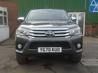Used Toyota HiLux 150 HP (110 kW) 2020 Grey Pickup