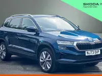 Used Skoda Karoq SE L 116 HP (85 kW) 2023 Blue SUV