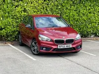 Used BMW 218 Sport Line 2015 Red Hatchback