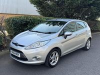 Used Ford Fiesta Zetec 96 HP (70 kW) 2011 Silver Hatchback