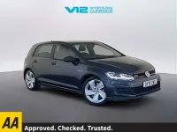 Used VW Golf VII GTI 245 HP (180 kW) 2019 Blue Hatchback