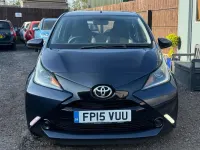 Used Toyota Aygo X-play 69 HP (50 kW) 2015 Blue Hatchback