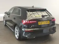 Used Audi A3 S-Line 150 HP (110 kW) 2024 Black Hatchback