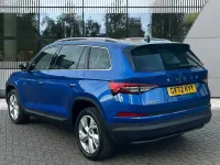 Used Skoda Kodiaq SE L 110 HP (80 kW) 2022 Race blue metallic SUV