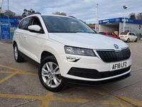 Used Skoda Karoq SE Technology 150 HP (110 kW) 2018 White SUV