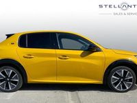 Used Peugeot e-208 Premium 98 kW (134 HP) 2021 Yellow Hatchback