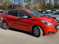 Used Peugeot 208 Allure 100 HP (73 kW) 2015 Orange Hatchback