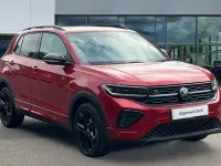 Used VW T-Cross Black Edition 150 HP (110 kW) 2025 Kings red premium metallic SUV