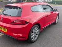 Used VW Scirocco 125 HP (91 kW) 2016 Red Coupe