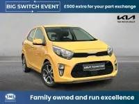 Used Kia Picanto 2023 Yellow Hatchback
