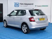 Used Skoda Fabia SE L 90 HP (66 kW) 2015 Silver Hatchback