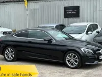 Used Mercedes C200 184 HP (135 kW) 2016 Black Coupe